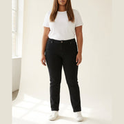 DNYcph Plus Size Emilia Jeans DENIM/TWILL 81 BLACK DENIM