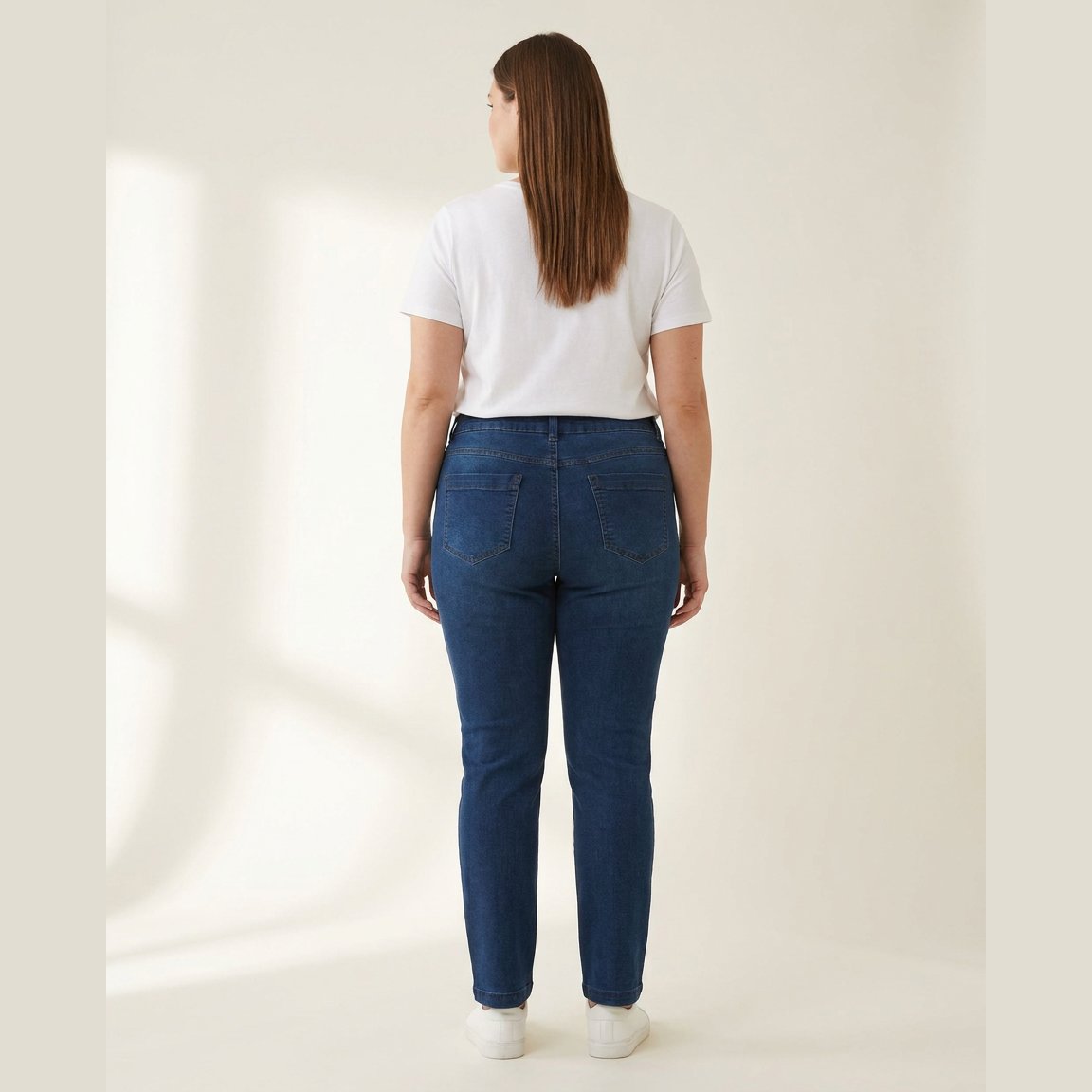 DNYcph Plus Size Emilia Jeans DENIM/TWILL 93 CLASSIC BLUE DENIM