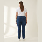 DNYcph Plus Size Emilia Jeans DENIM/TWILL 93 CLASSIC BLUE DENIM