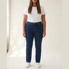 DNYcph Plus Size Emilia Jeans DENIM/TWILL 93 CLASSIC BLUE DENIM