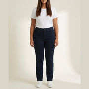 DNYcph Plus Size Mody Denim Jeans DENIM/TWILL 98 DARK BLUE
