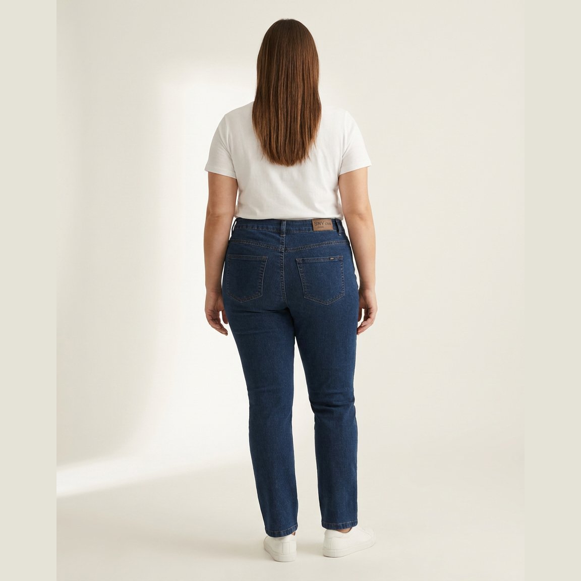 DNYcph Plus Size Superfit Denim Jeans DENIM/TWILL 93 CLASSIC BLUE DENIM