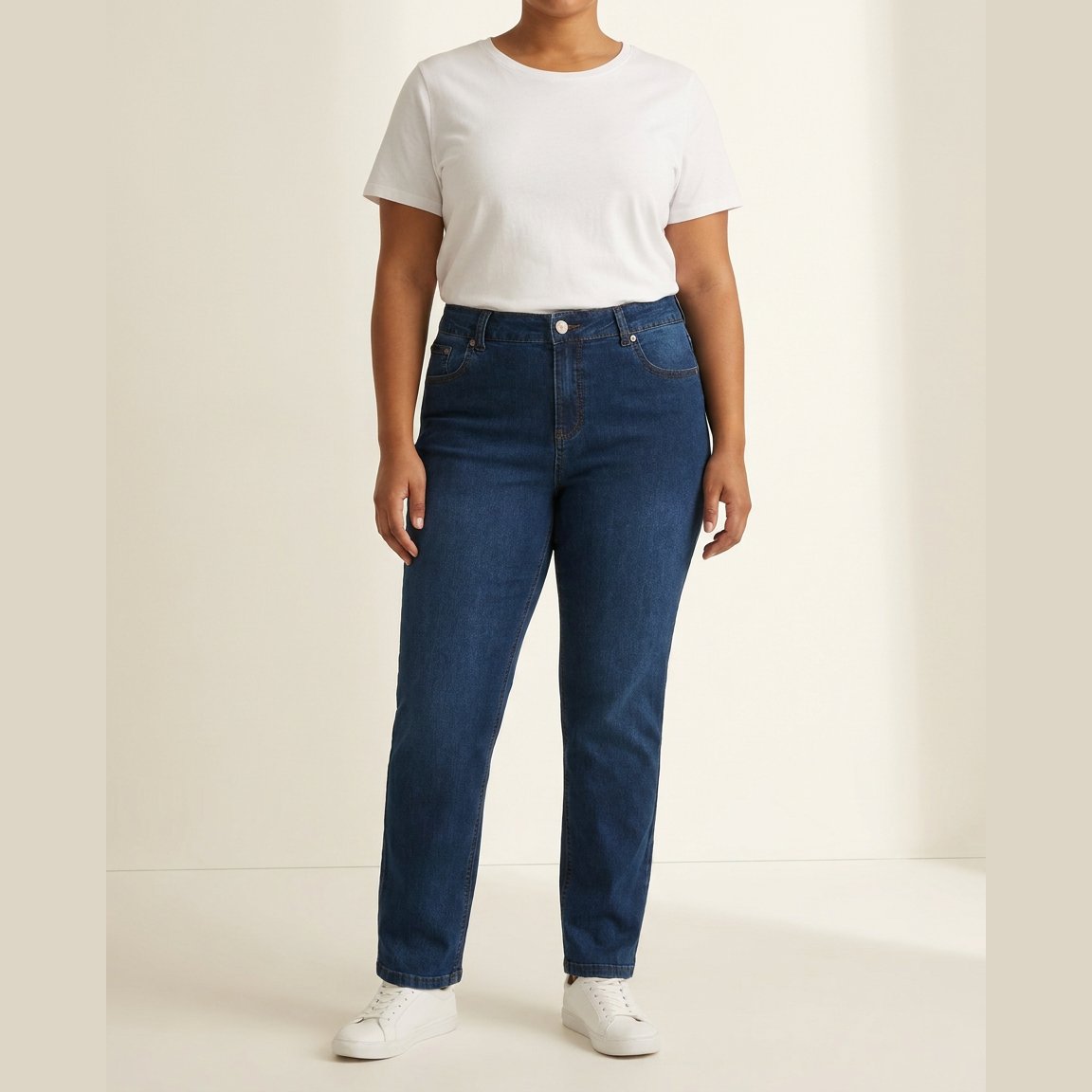 DNYcph Plus Size Superfit Denim Jeans DENIM/TWILL 9396 DENIM USED