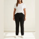DNYcph Plus Size Superfit Twill Jeans DENIM/TWILL 80 BLACK