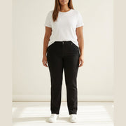 DNYcph Plus Size Superfit Twill Jeans DENIM/TWILL 80 BLACK