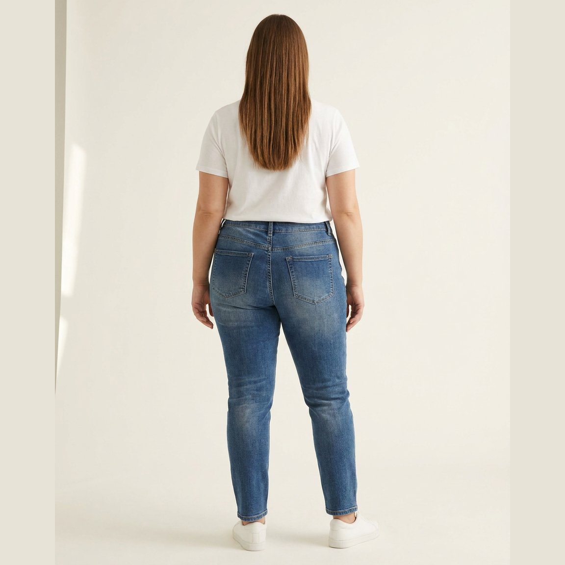 DNYcph Plus Size Tape Diamond Jeans DENIM/TWILL 939699 CLASSIC BLUE USED