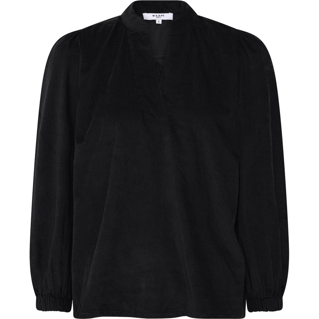 MAPP Puff Cord Blouse BLOUSE/SHIRT 80 BLACK