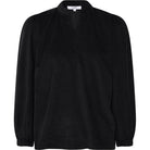 MAPP Puff Cord Blouse BLOUSE/SHIRT 80 BLACK
