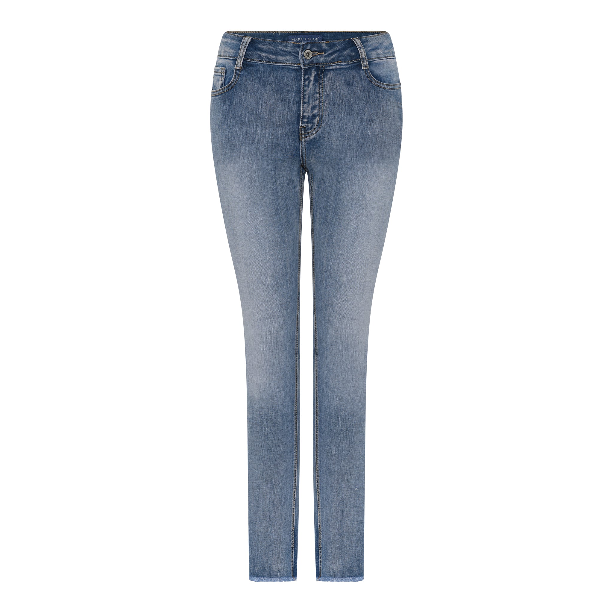 MARC LAUGE RAW 7/8 DENIM JEANS DENIM/TWILL 9096 LT. BLUE USED