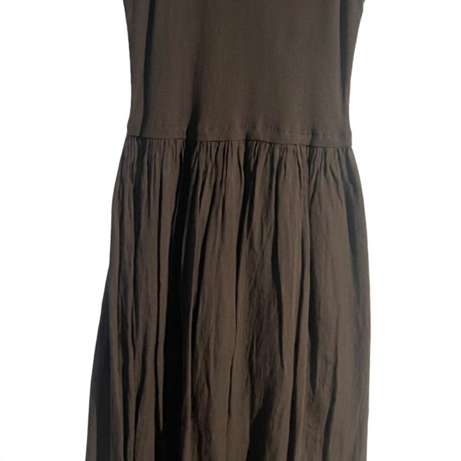 MAPP RIB STROP DRESS DRESS/JUMPSUIT 129 CHOCOLATE