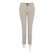 MARC LAUGE RIDING TWILL JEANS DENIM/TWILL 27 SAND