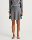 MAPP ROMA R-NECK KNITWEAR 253 LIGHT GREY MELANGE