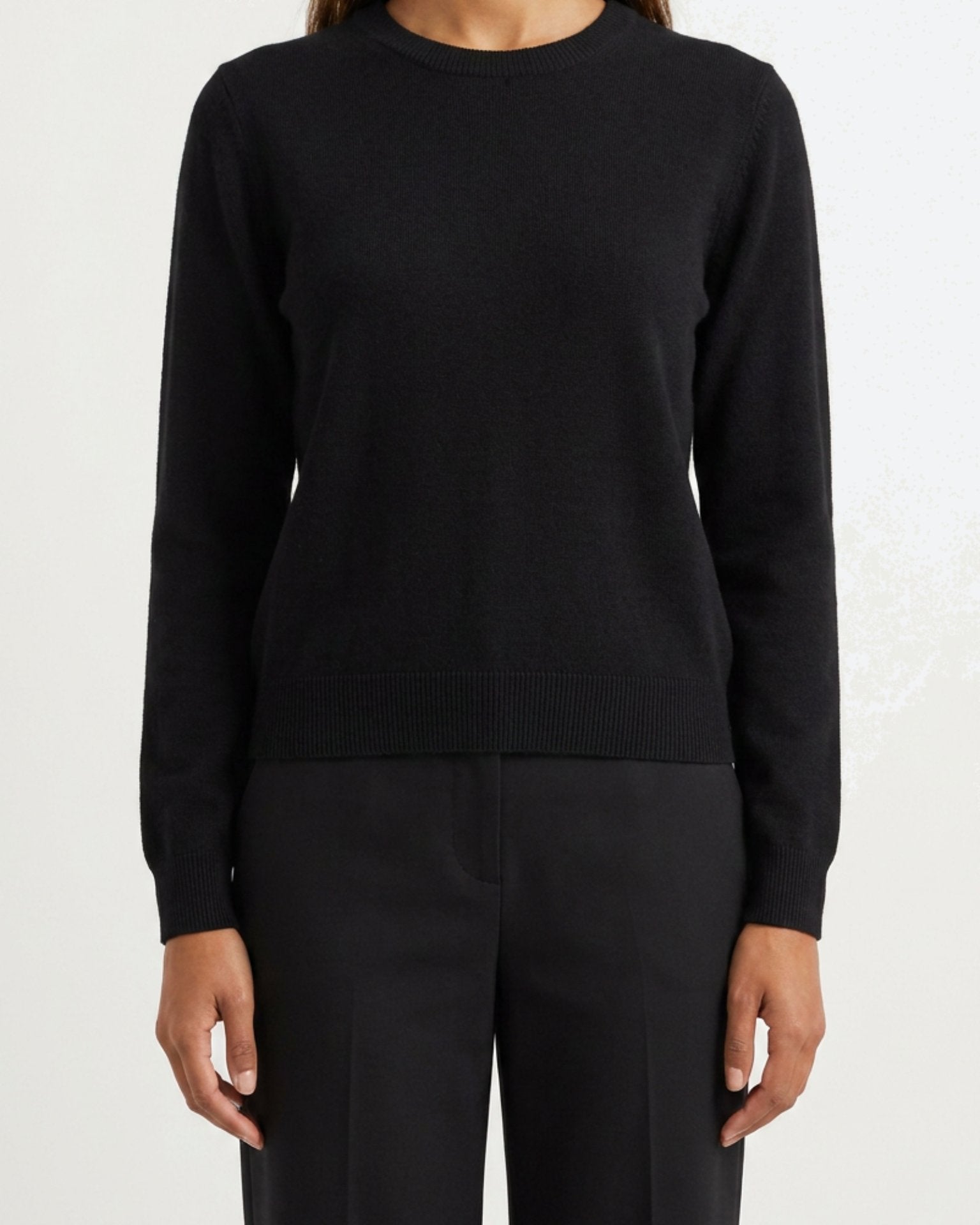 MAPP ROMA R-NECK KNITWEAR 80 BLACK
