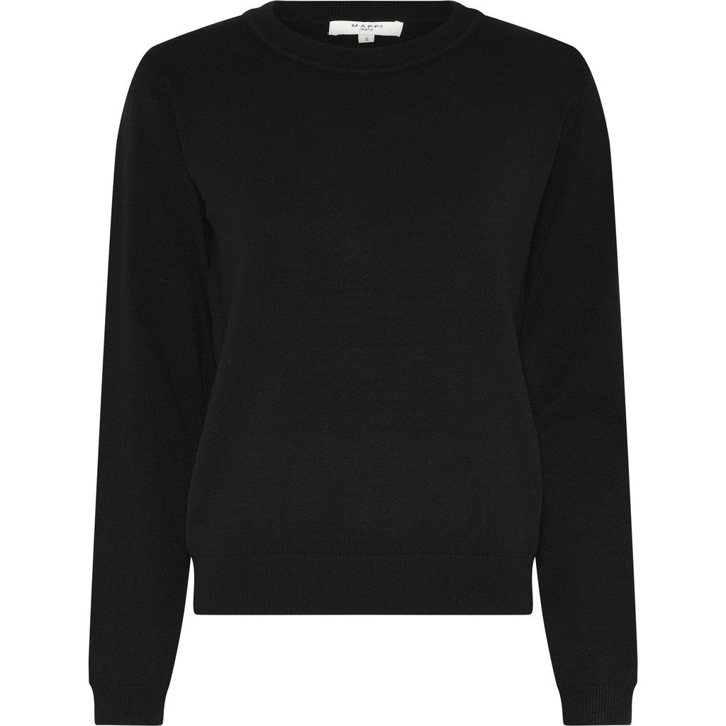 MAPP ROMA R-NECK KNITWEAR 80 BLACK