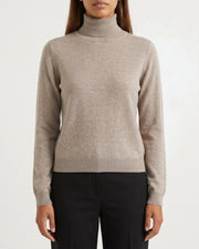 MAPP ROMA ROLLER KNITWEAR 227 LIGHT SAND MELANGE
