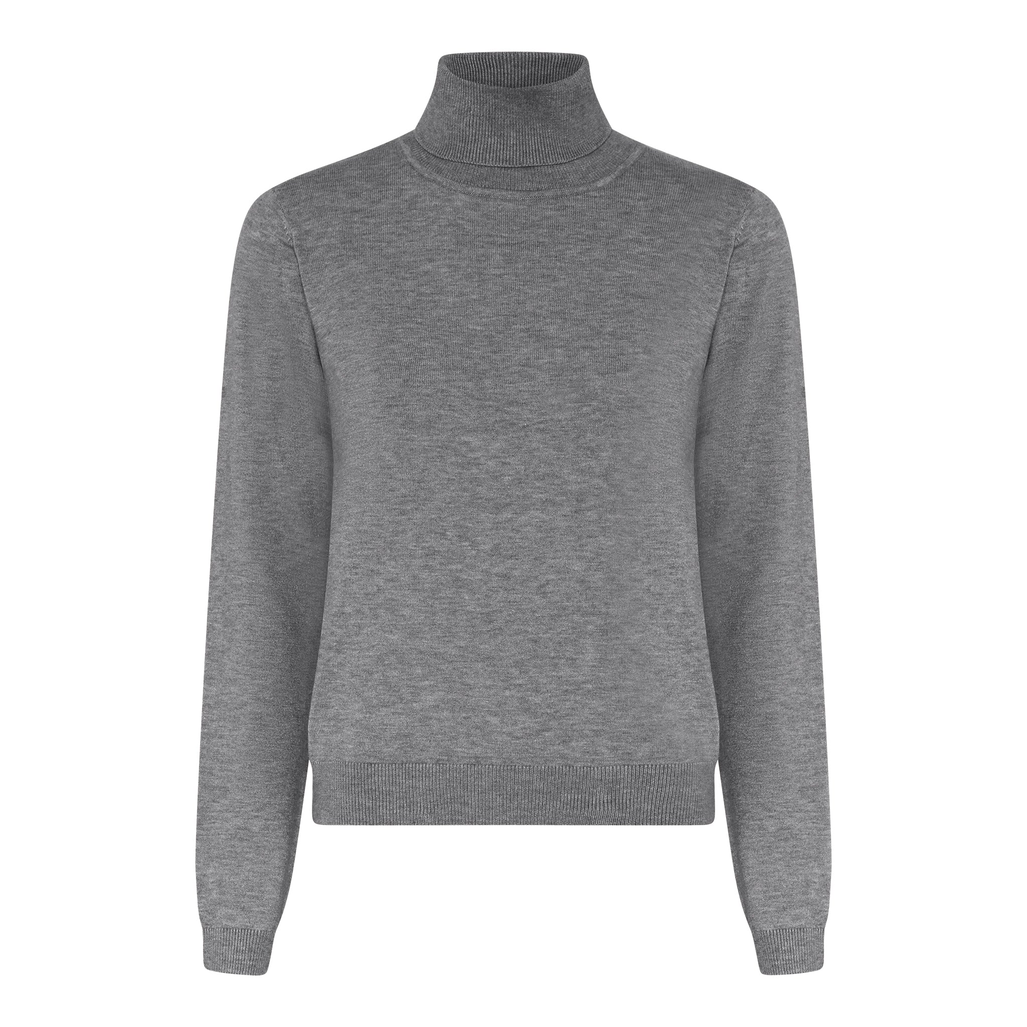 MAPP ROMA ROLLER KNITWEAR 253 LIGHT GREY MELANGE