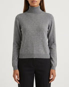 MAPP ROMA ROLLER KNITWEAR 253 LIGHT GREY MELANGE