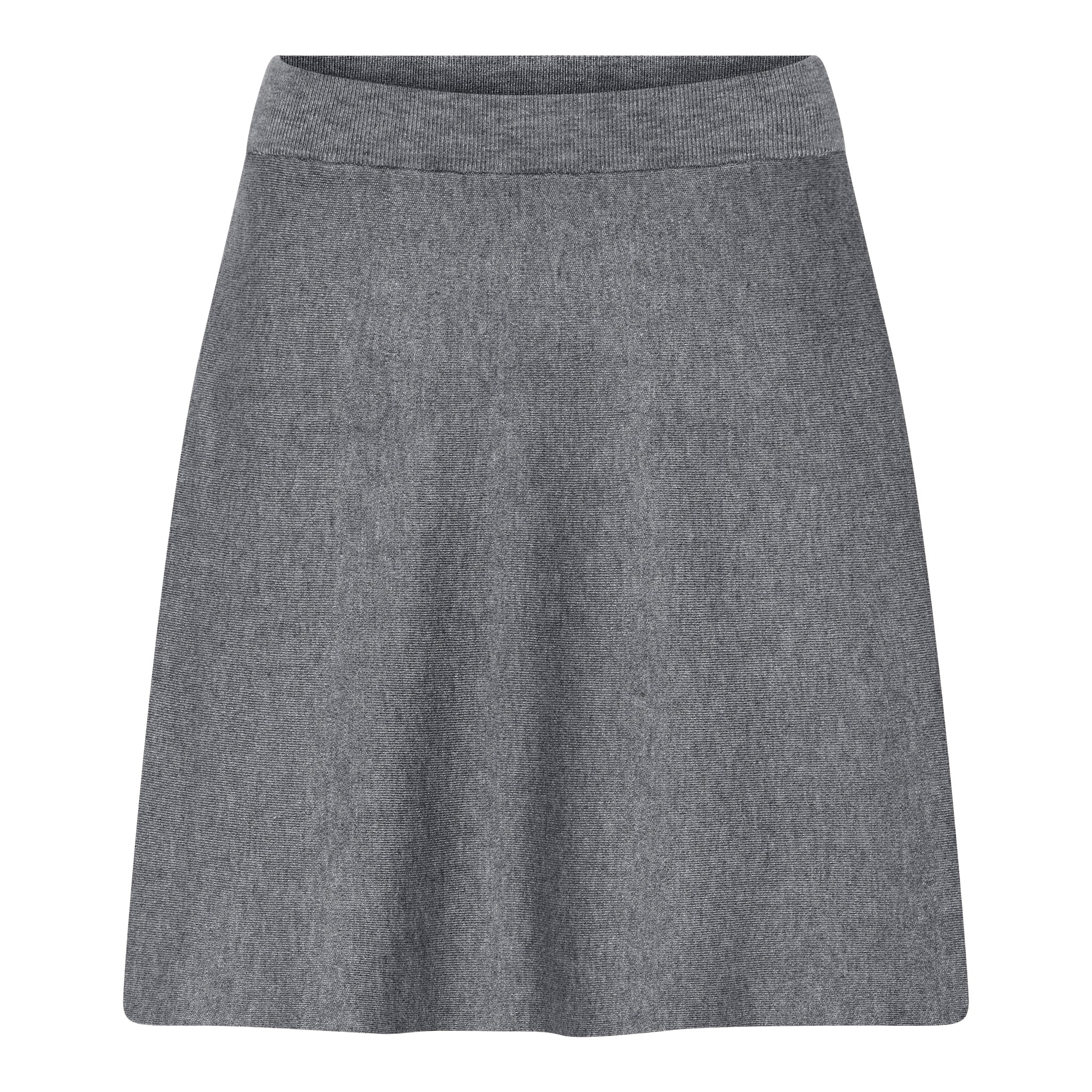 MAPP ROMA SKIRT KNITWEAR 253 LIGHT GREY MELANGE