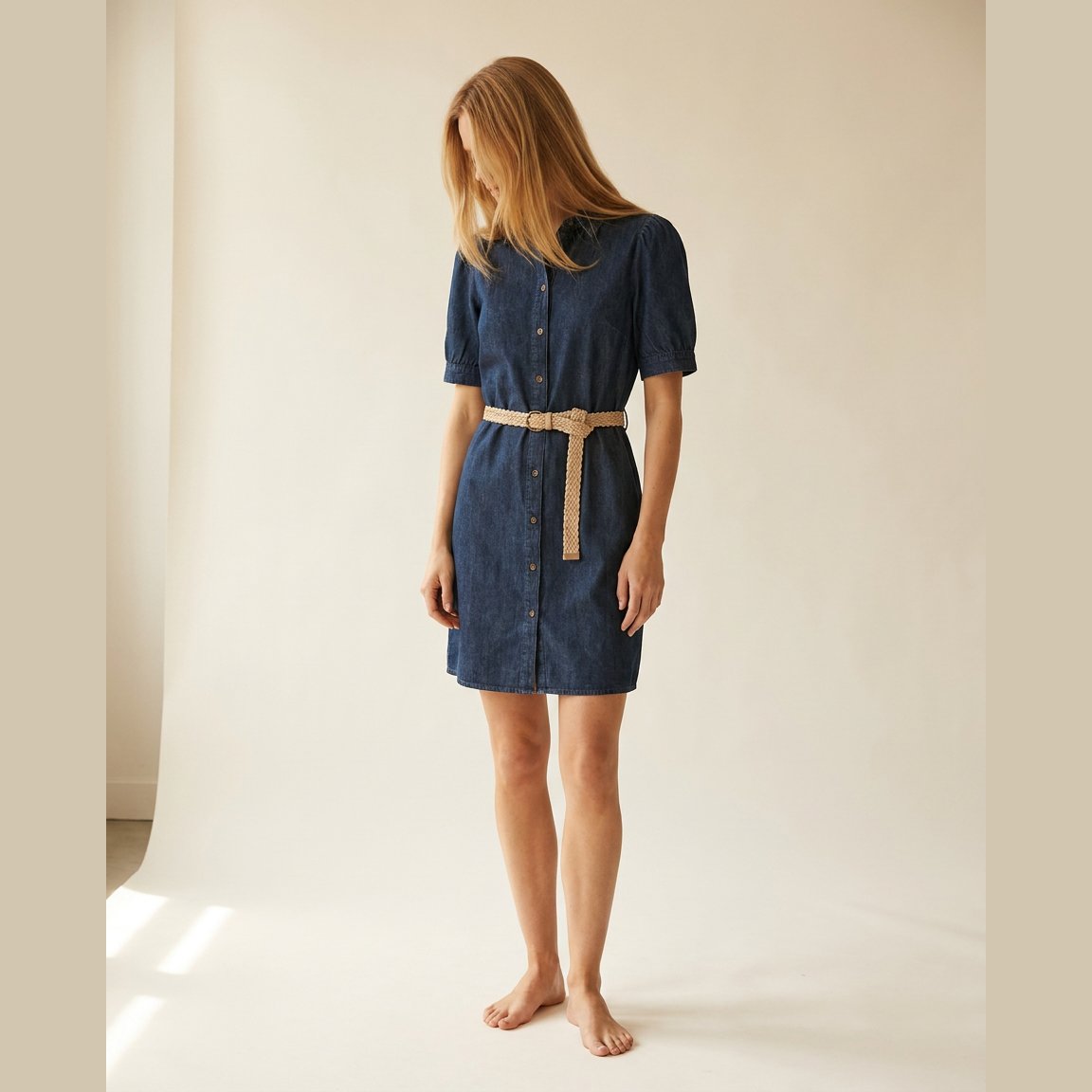 MARC LAUGE RONDA DENIM DRESS DRESS/JUMPSUIT 96 DARK BLUE DENIM