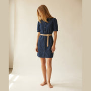 MARC LAUGE RONDA DENIM DRESS DRESS/JUMPSUIT 96 DARK BLUE DENIM
