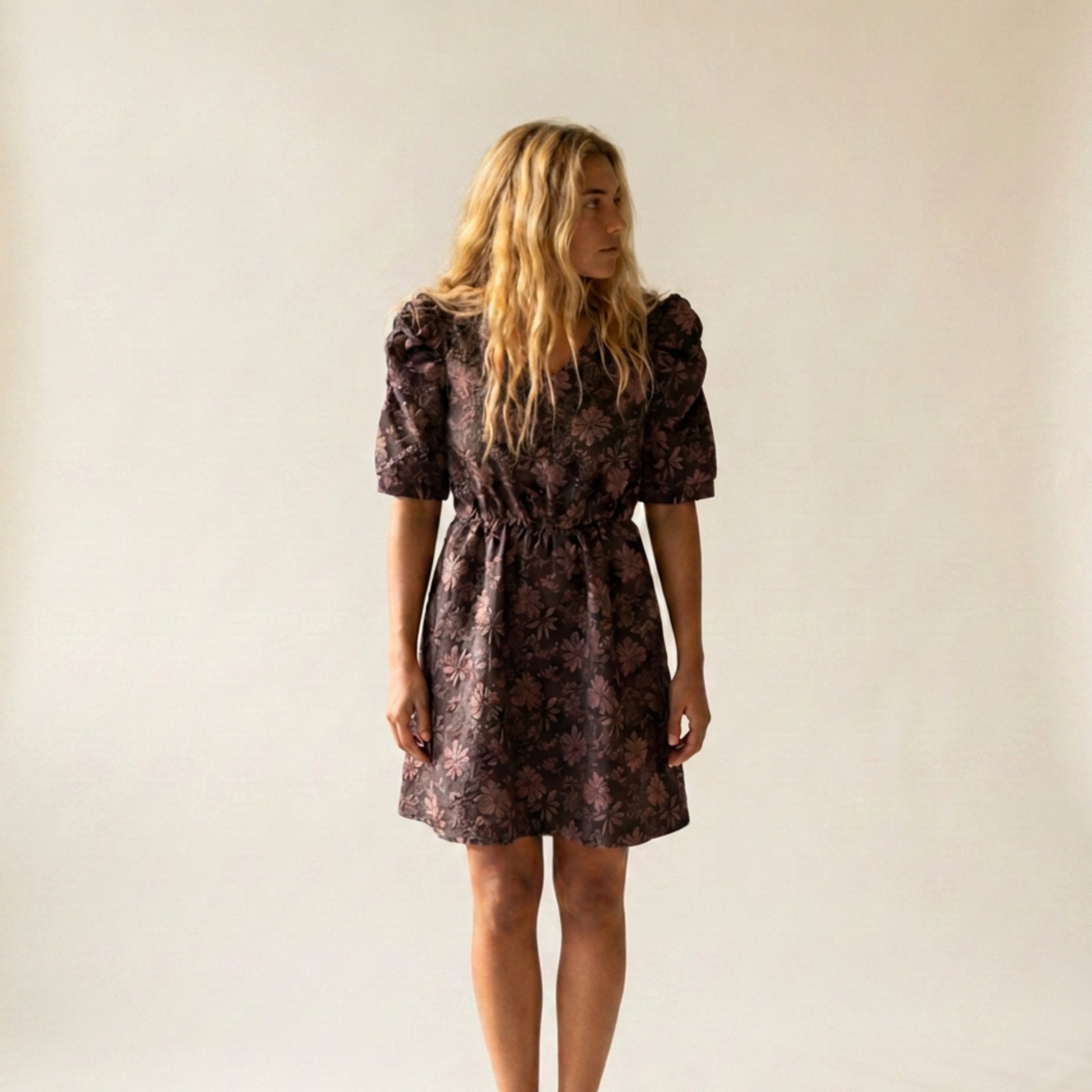 M JEANS ROSE DRESS DRESS/JUMPSUIT 129 CHOCOLATE