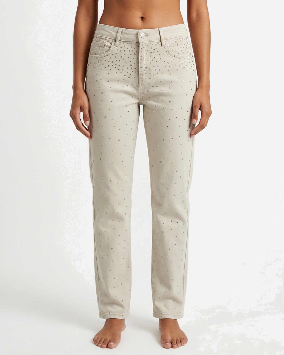 MARC LAUGE Rain Drop Twill Jeans DENIM/TWILL 27 SAND