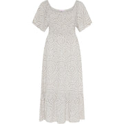 MAPP SARA GAGE INK DRESS DRESS/JUMPSUIT 10 WHITE