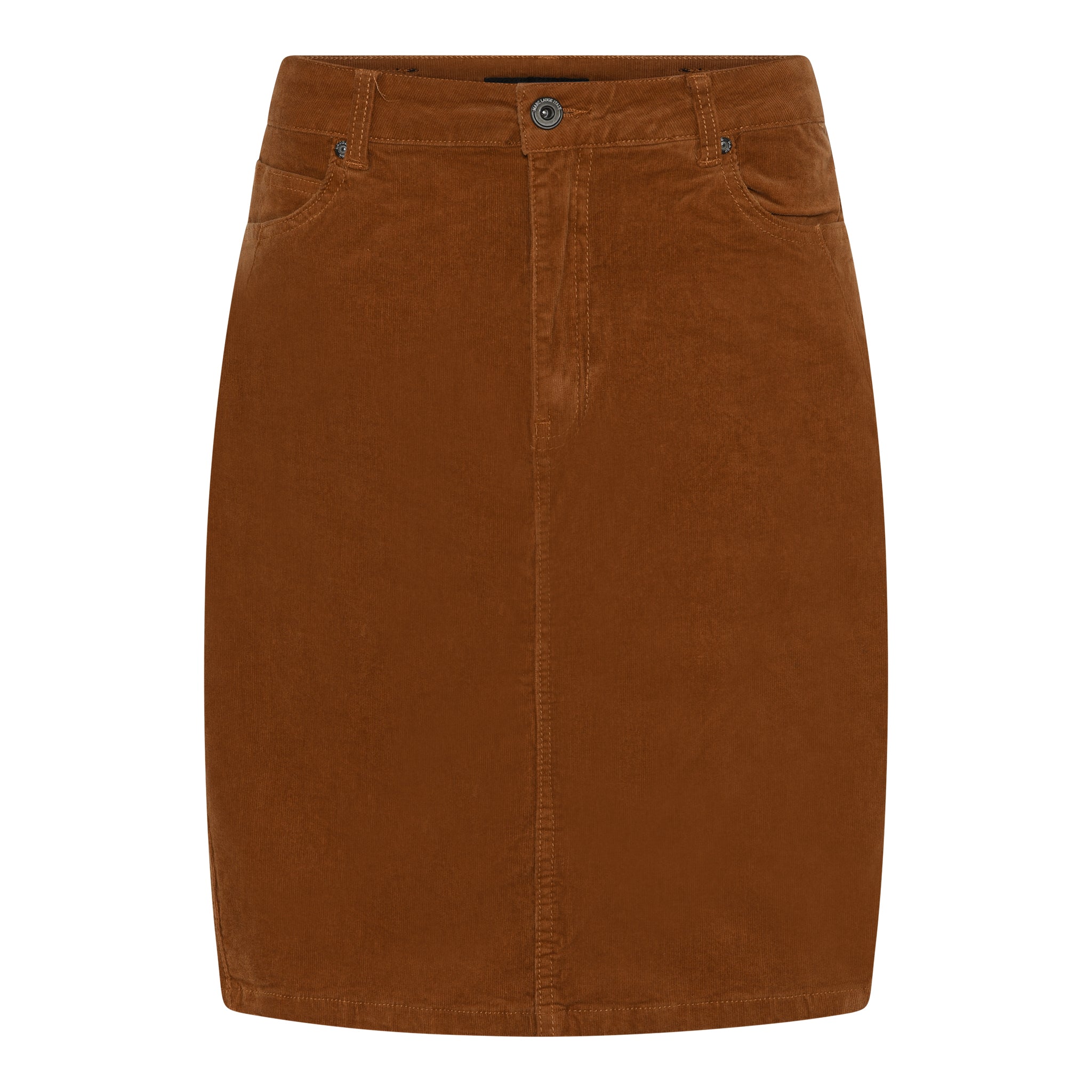 MARC LAUGE SARA SKIRT CORDEROY CORD/FLØJL 137 TOBACCO