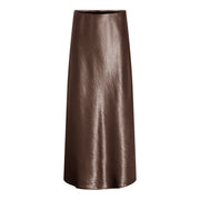 M JEANS SATIN BUYER SKIRT SHORTS/SKIRT 129 CHOCOLATE
