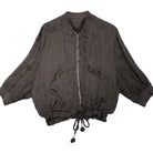 MOONDUST SATIN JACKET OUTERWEAR 129 CHOCOLATE