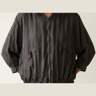 MOONDUST SATIN JACKET OUTERWEAR 129 CHOCOLATE