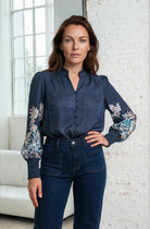 MAPP SELMA BLOUSE BLOUSE/SHIRT 104 NAVY