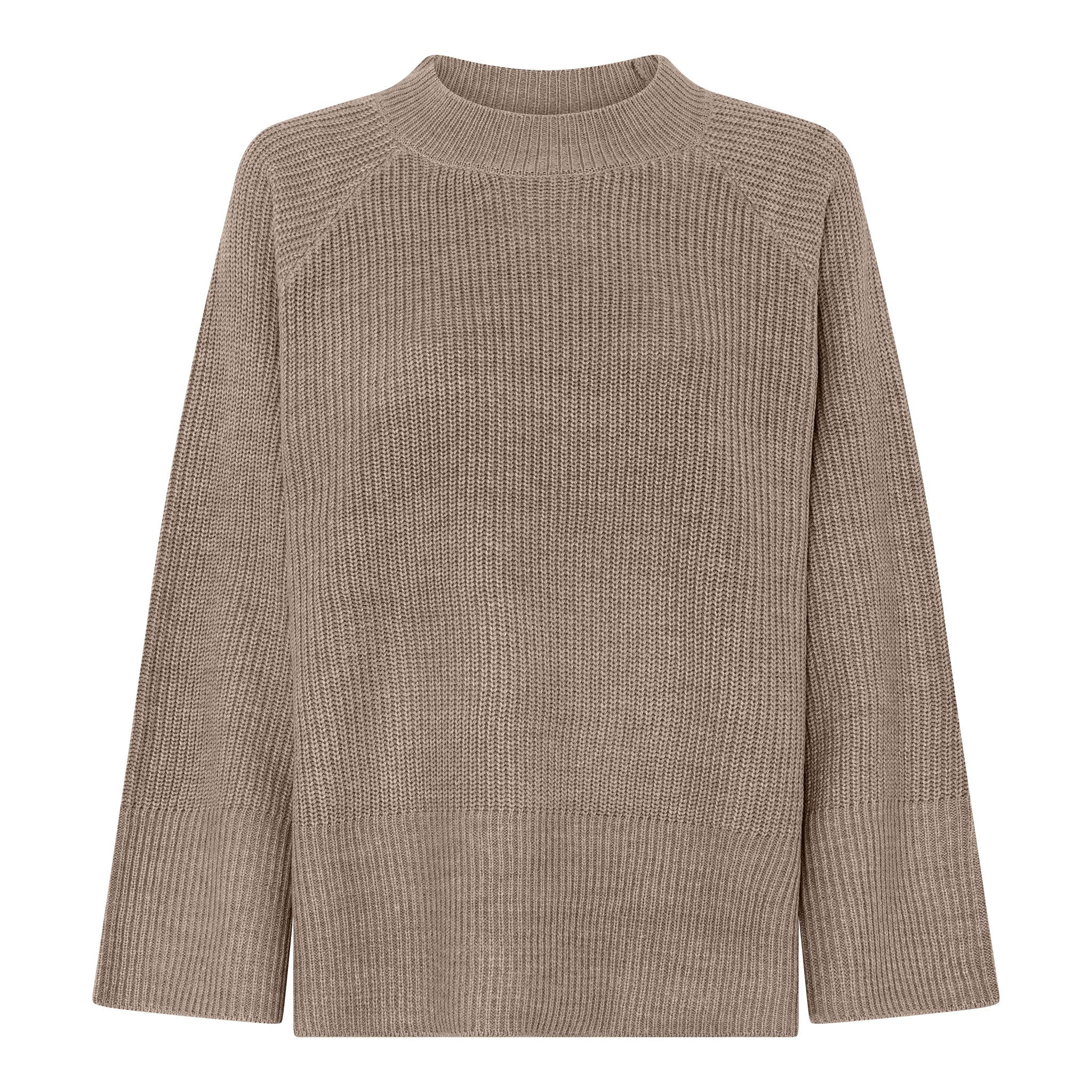 MAPP SIA RIB UNI BLOUSE KNITWEAR 135 EARTH