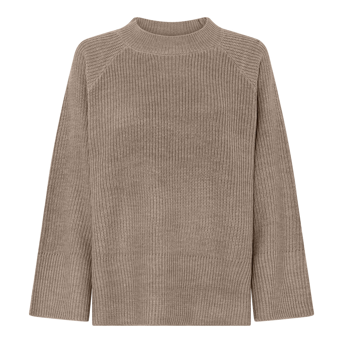 MAPP SIA RIB UNI BLOUSE KNITWEAR 135 EARTH