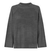 MAPP SIA RIB UNI BLOUSE KNITWEAR 254 DARK GREY MELANGE