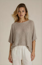 MOONDUST SIGNE SH/SL KNIT KNITWEAR 136 FANGO