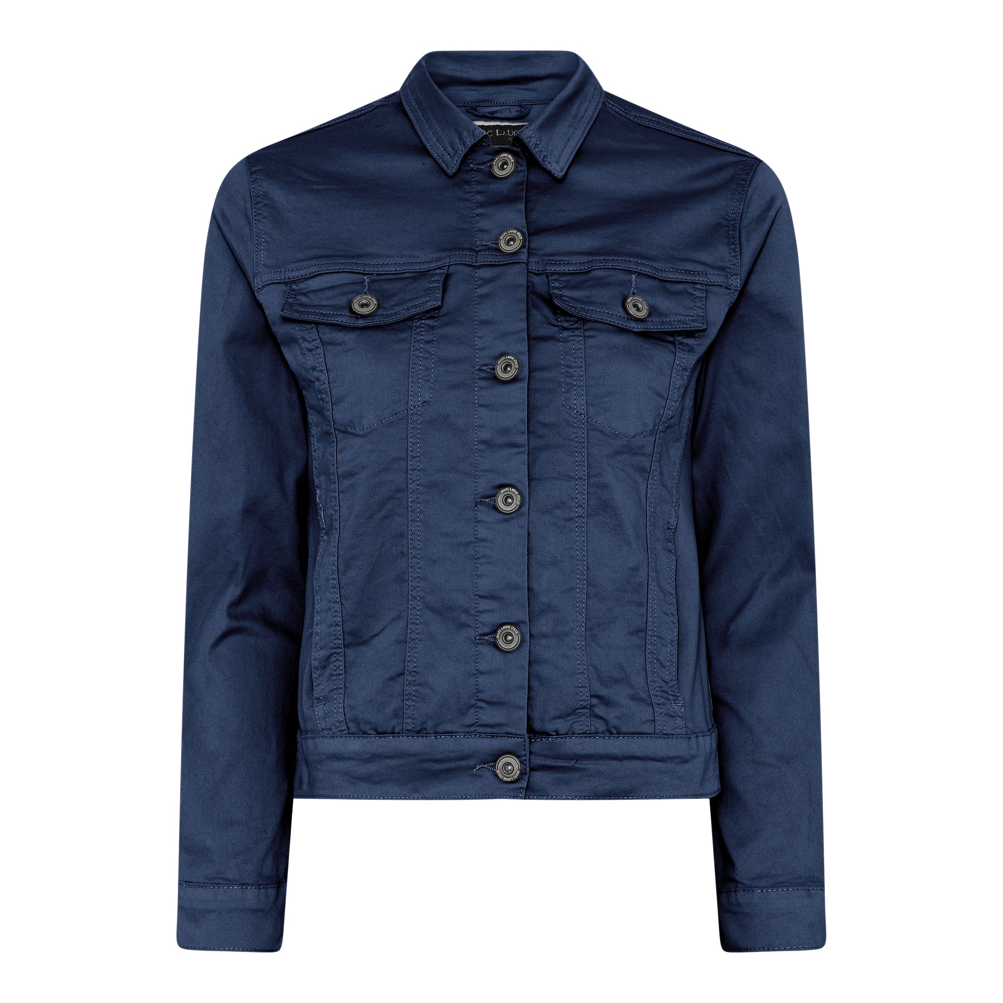 MARC LAUGE SINCE TWILL JACKET OUTERWEAR 676 STEEL BLUE