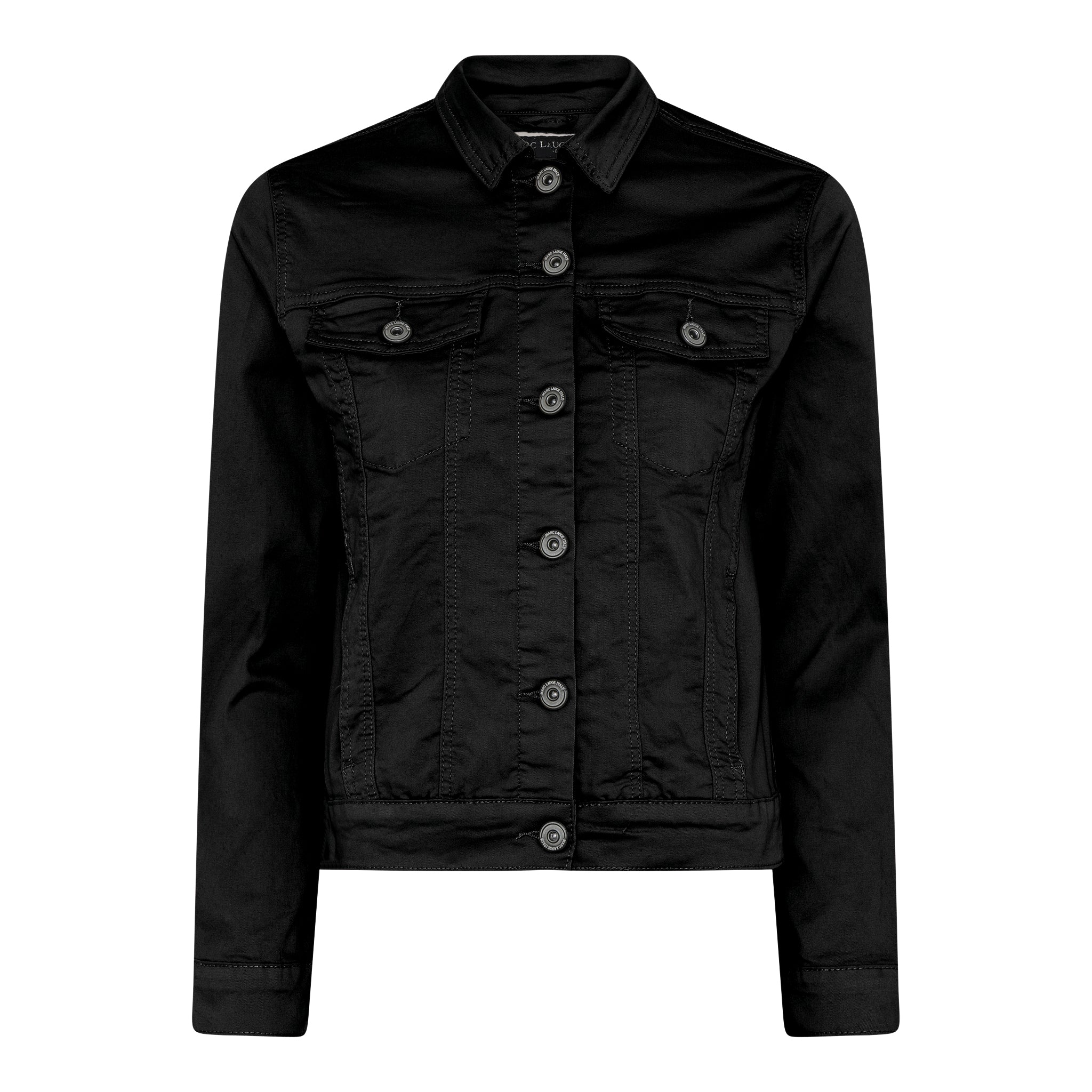 MARC LAUGE SINCE TWILL JACKET OUTERWEAR 80 BLACK