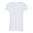 MAPP SMALL HEART SLIM TSHIRT TOP/T-SHIRT 10 WHITE