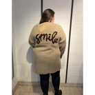 DNYcph SMILE CARDIGAN LONG KNITWEAR 136 FANGO