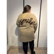 DNYcph SMILE CARDIGAN LONG KNITWEAR 136 FANGO