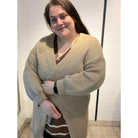DNYcph SMILE CARDIGAN LONG KNITWEAR 136 FANGO