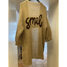 DNYcph SMILE CARDIGAN LONG KNITWEAR 136 FANGO