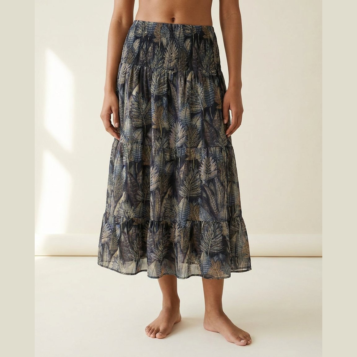 MARC LAUGE SMOCK LEAVES SKIRT SHORTS/SKIRT