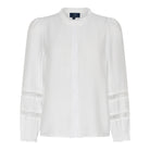 M JEANS SOFIE LACE SHIRT BLOUSE/SHIRT 20 OFF WHITE