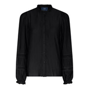 M JEANS SOFIE LACE SHIRT BLOUSE/SHIRT 80 BLACK