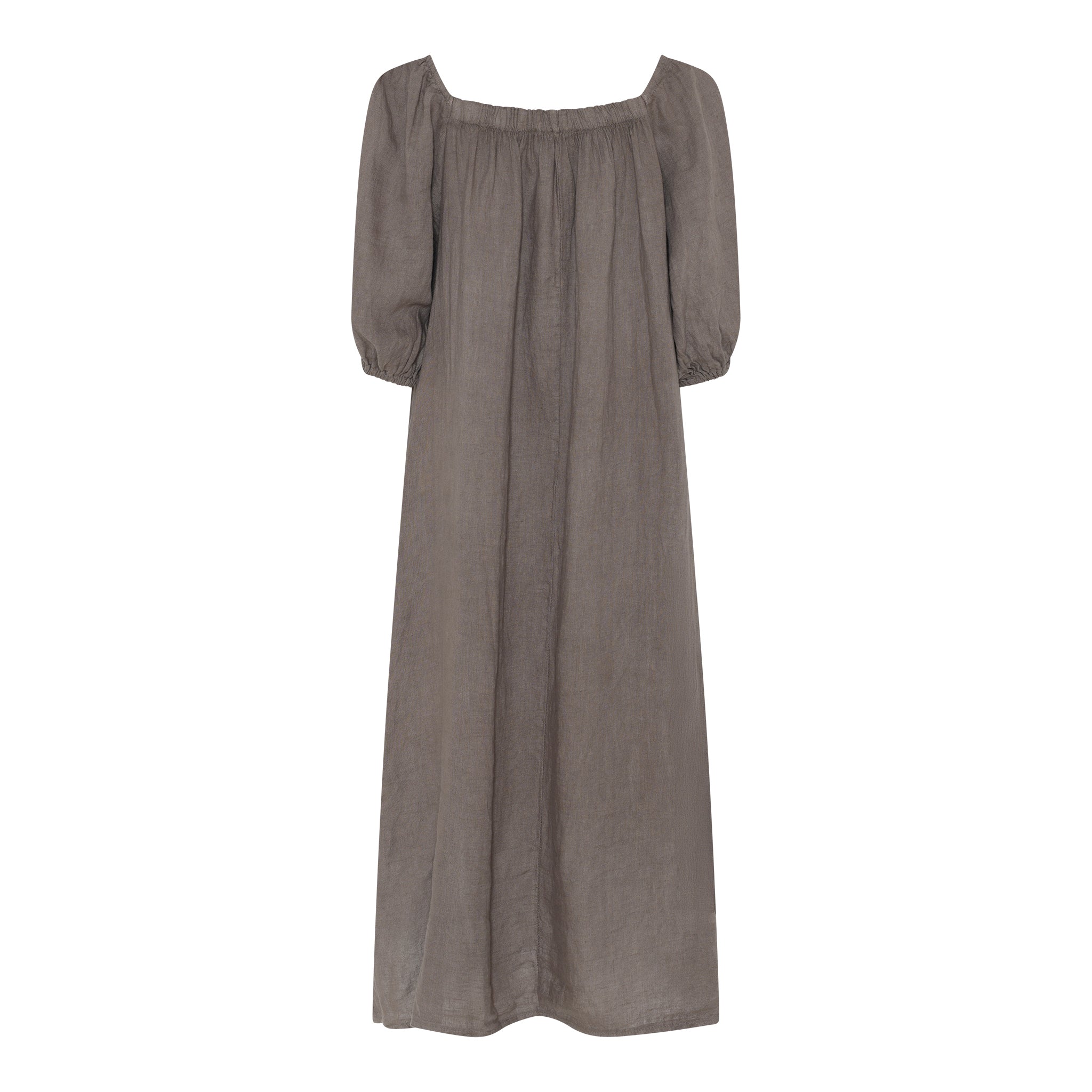 MOONDUST SQUARE LIN DRESS LINEN 136 FANGO