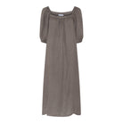 MOONDUST SQUARE LIN DRESS LINEN 136 FANGO