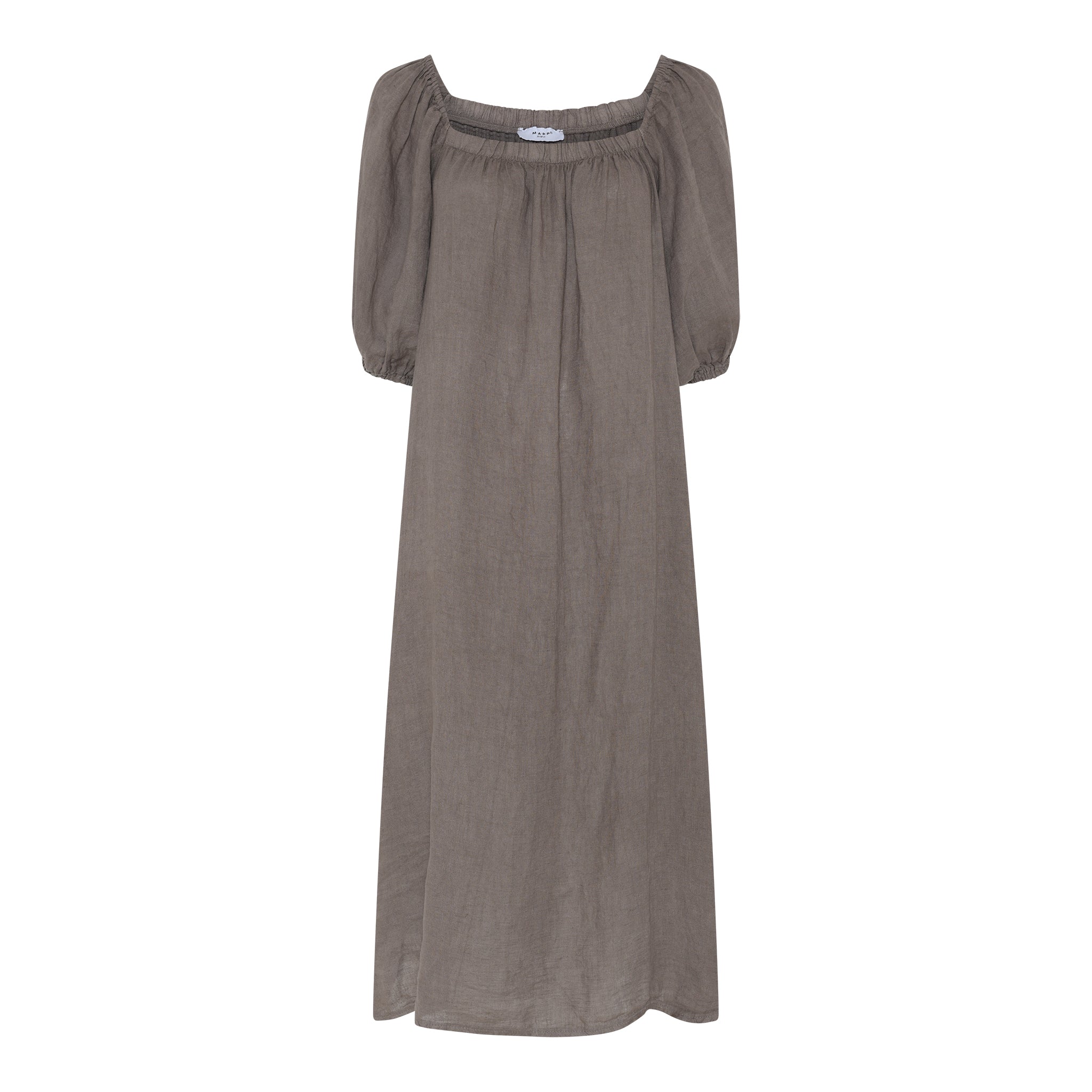 MOONDUST SQUARE LIN DRESS LINEN 136 FANGO