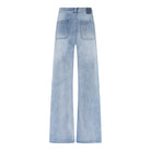 MARC LAUGE SQUARE POCKET JEANS DENIM/TWILL 9196 LIGHT BLUE USED